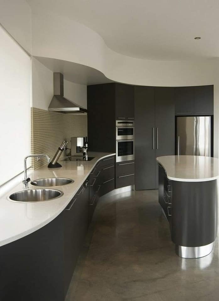 Top 7 Curved Kitchen Ideas Curved Worktop Ideas