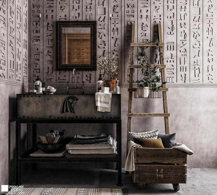 Egyptian Style Bathroom Ideas (3)