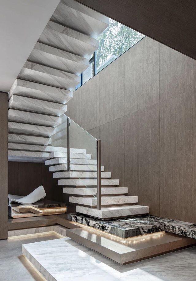 marble staircase design photos (4)