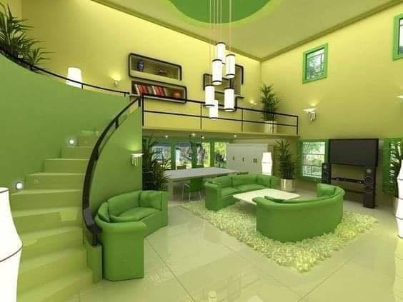 lime green interior design trends (1)
