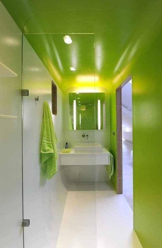 lime green interior design trends (5)