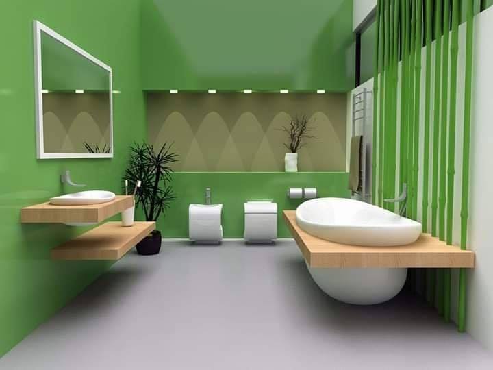 lime green interior design trends (8)