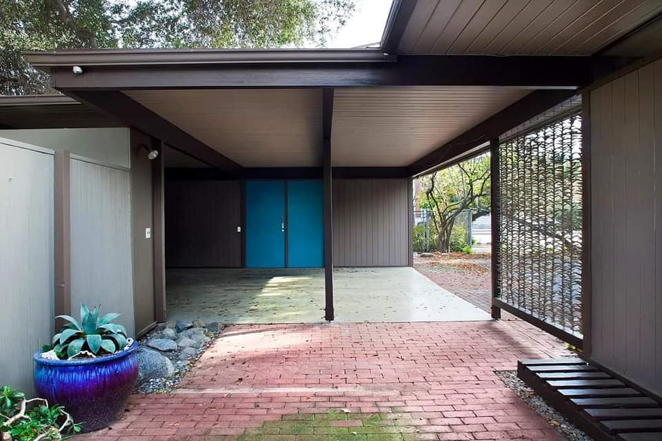 Mid-century home designed by Ken McLeod, Claremont, California, USA 1954 (4)