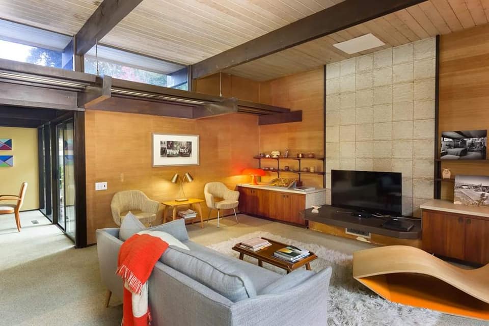 Mid-century home designed by Ken McLeod, Claremont, California, USA 1954 (8)