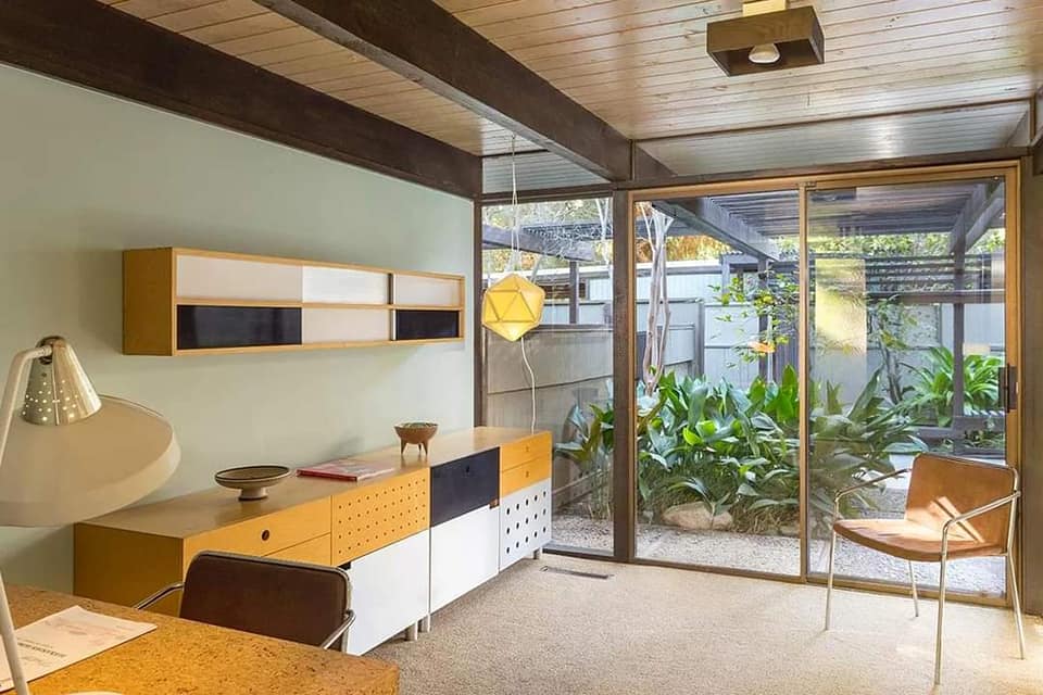 Mid-century home designed by Ken McLeod, Claremont, California, USA 1954 (9)