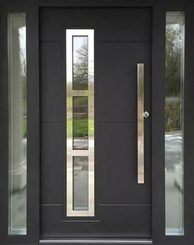 grey front door ideas (3)