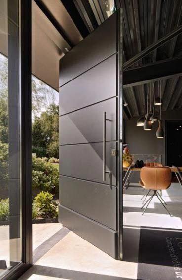 grey front door ideas (6)