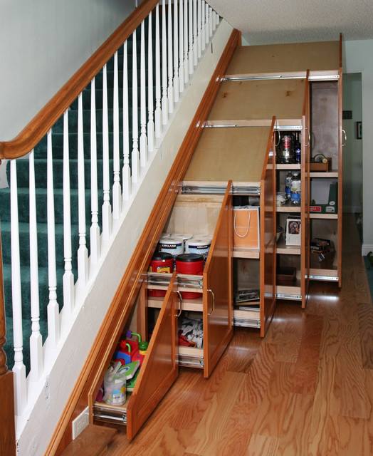6 Best Storage Stairwell Ideas W/ No Railings