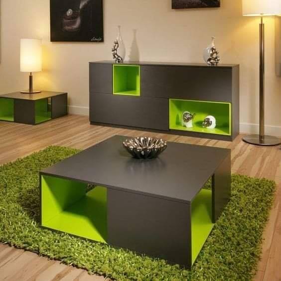 Lime Green Interior Design Ideas Trends, Lime Green And Brown Living Room Ideas